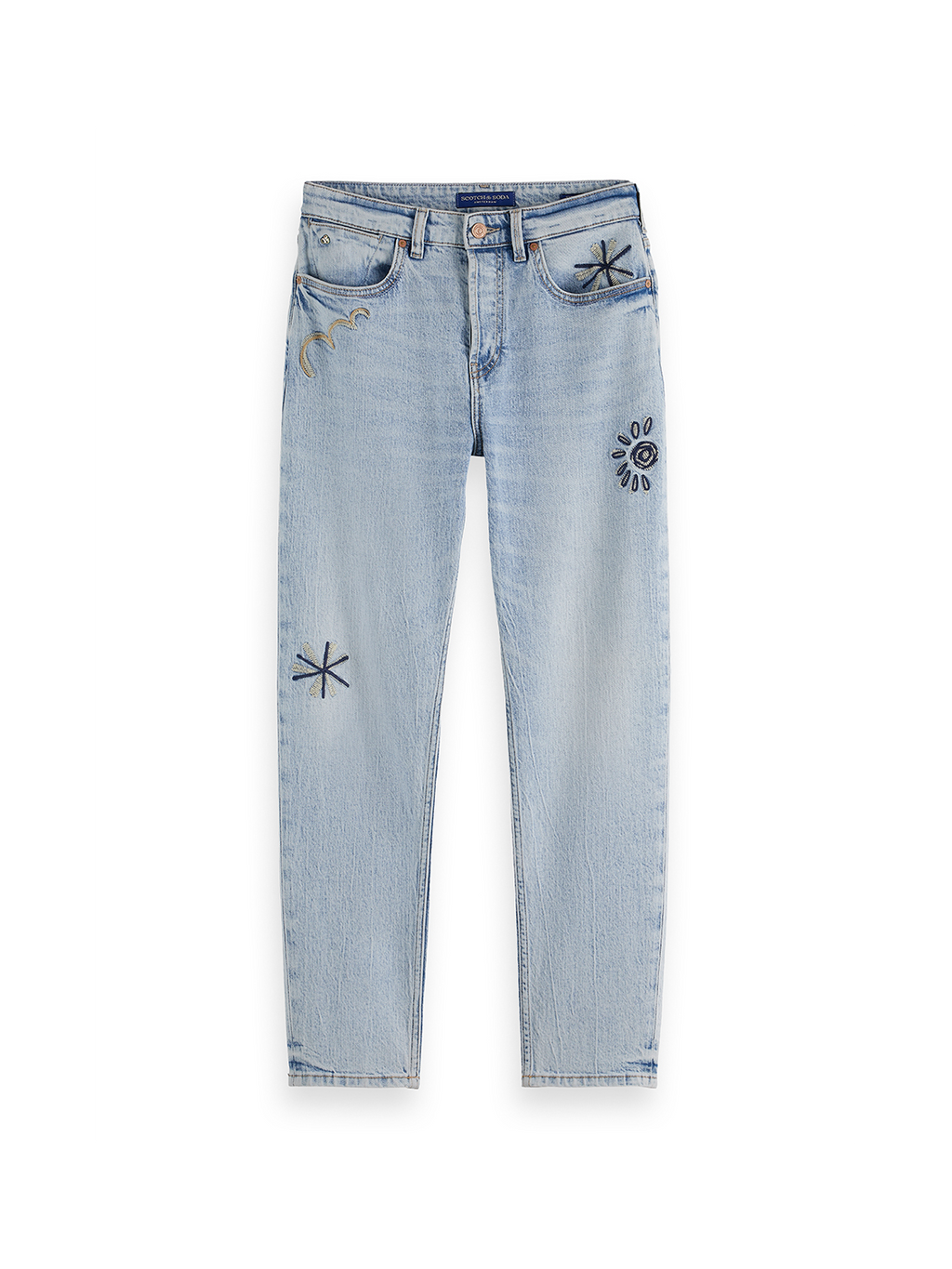 The Buzz Embroidered Denim
