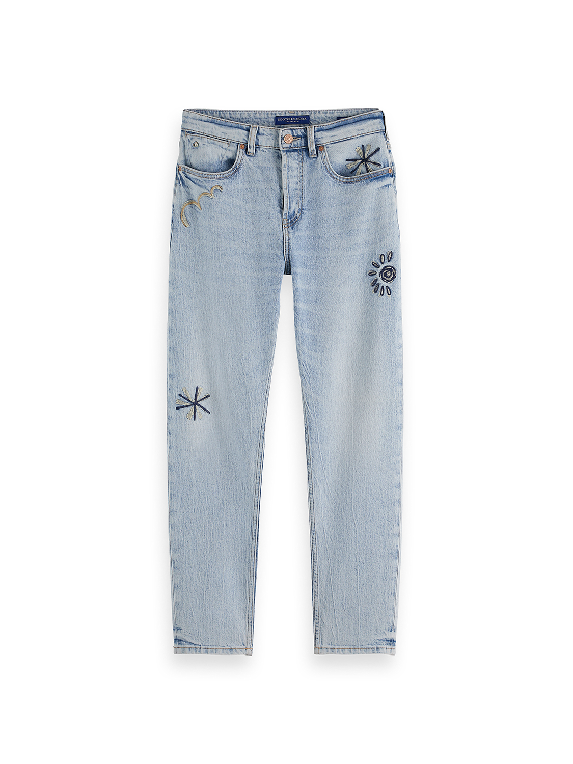 The Buzz Embroidered Denim