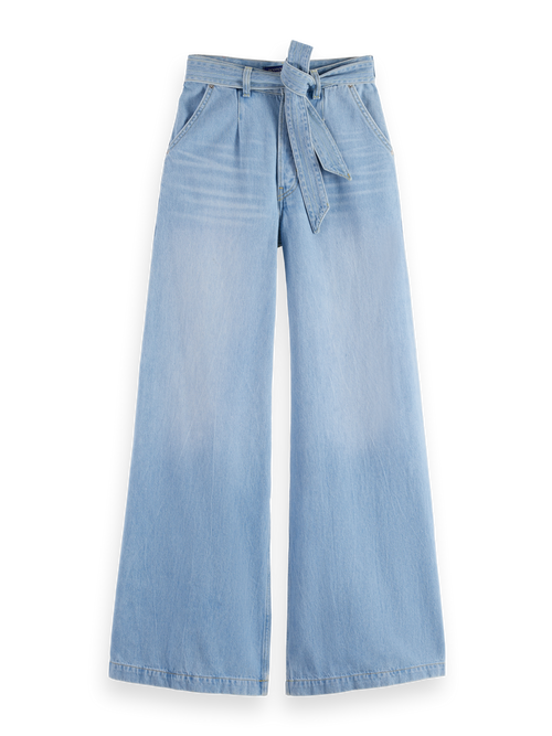 The Wave wide leg jeans   Luna blue Light