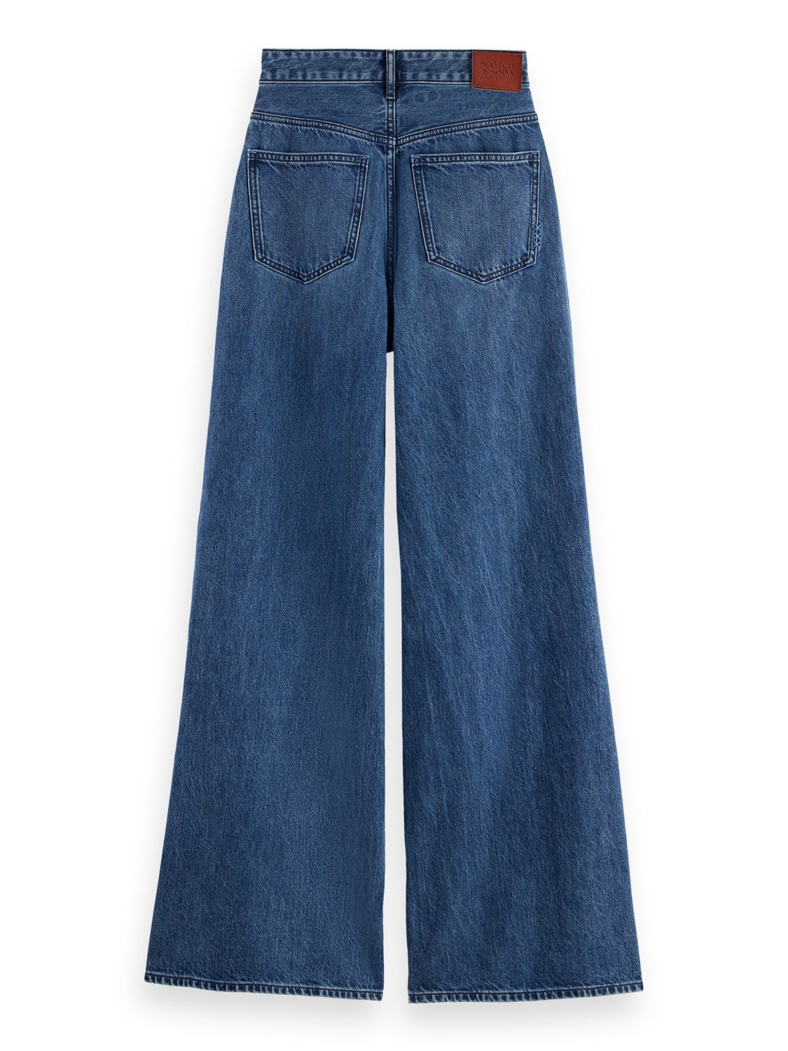 The Wave wide leg denim