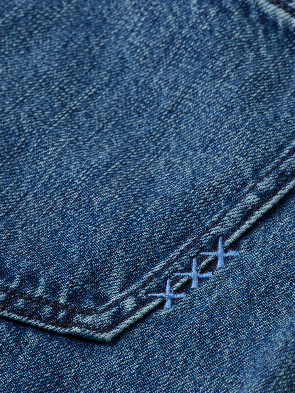 The Wave wide leg denim