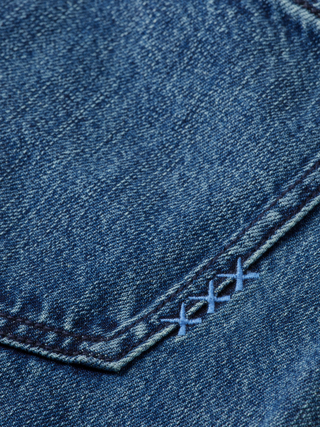 The Wave wide leg denim