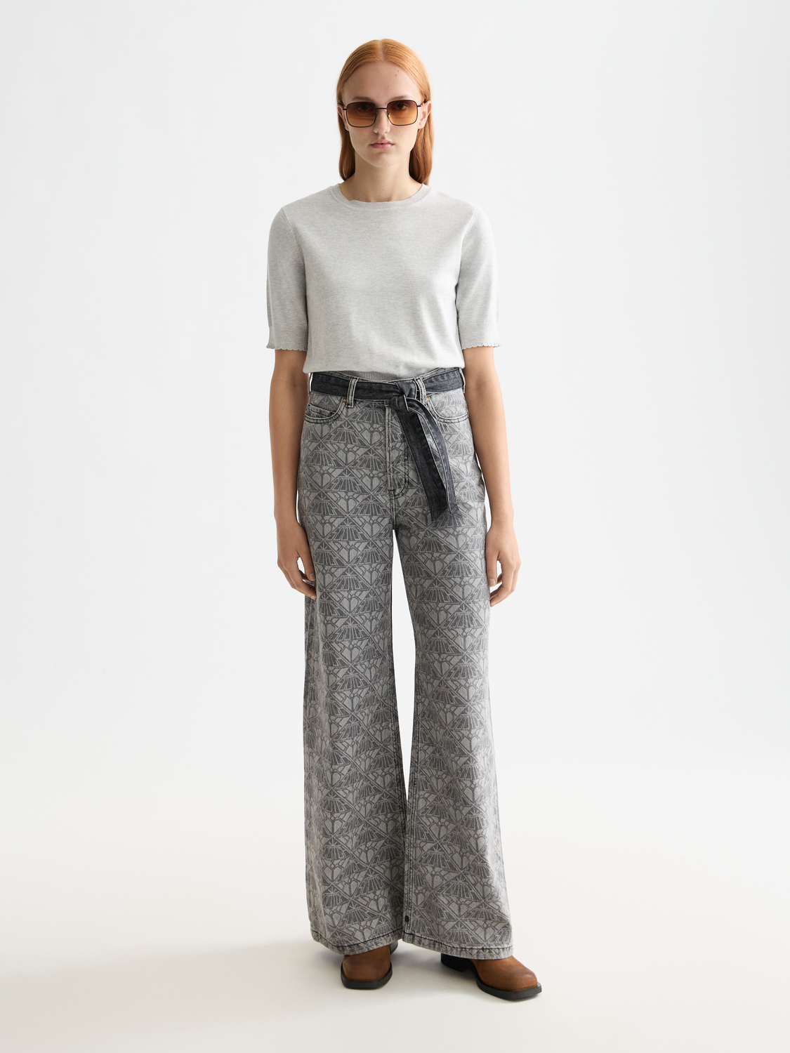 The Wave wide denim