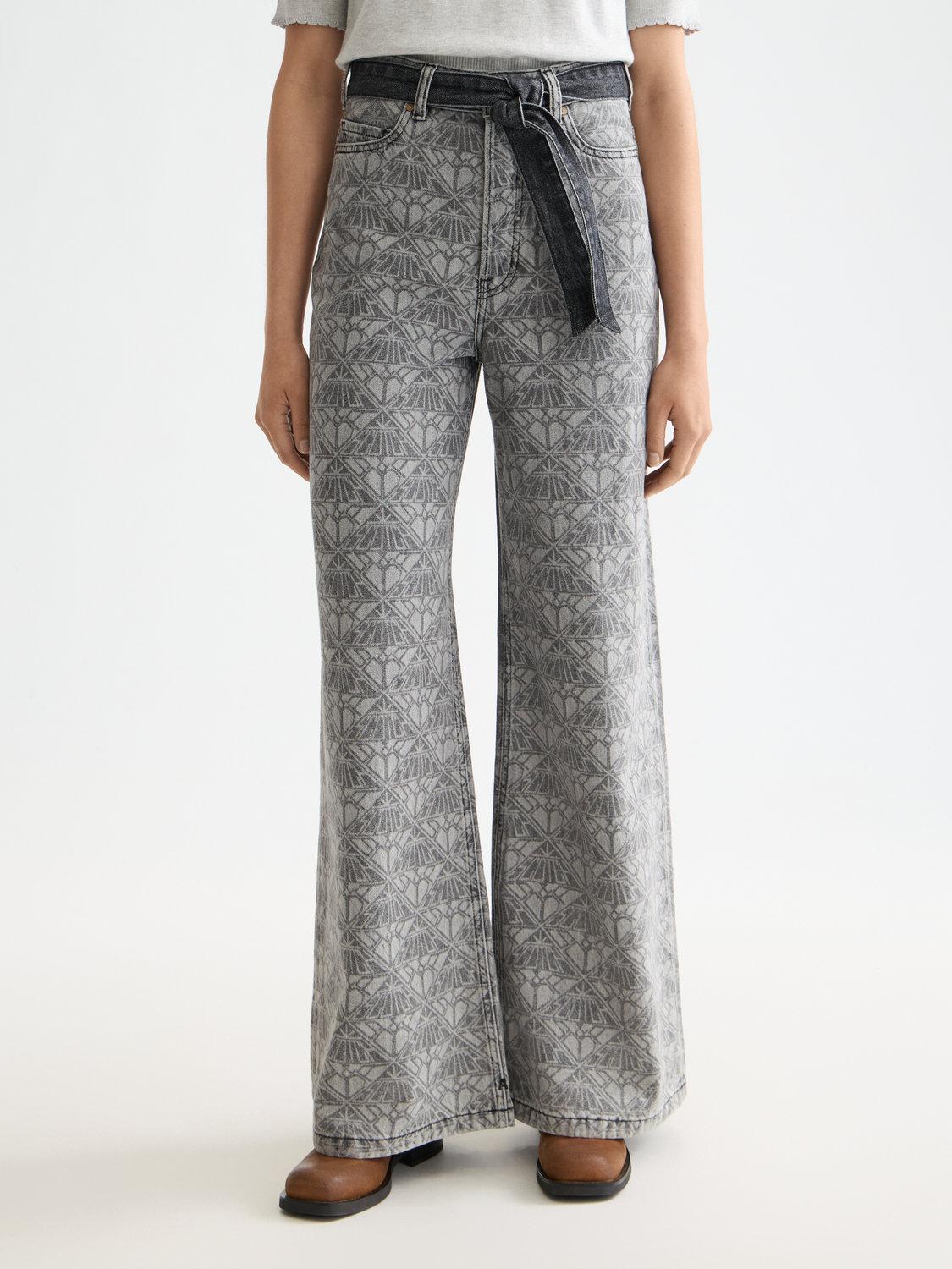 The Wave wide denim