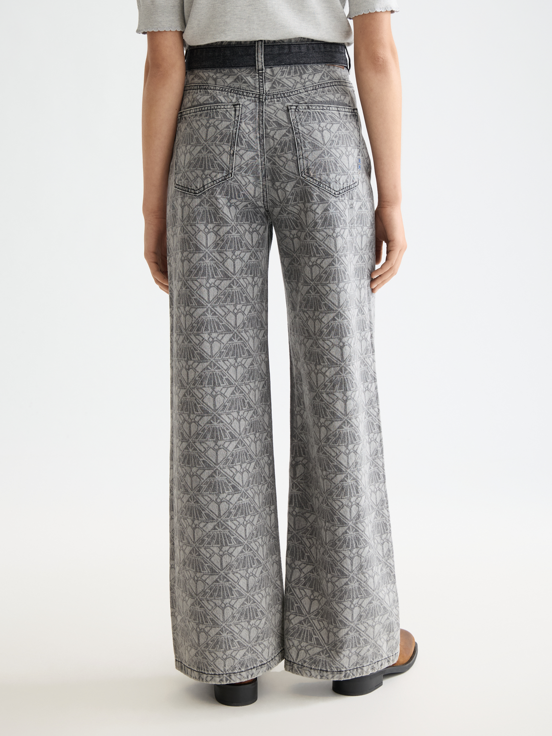 The Wave wide denim