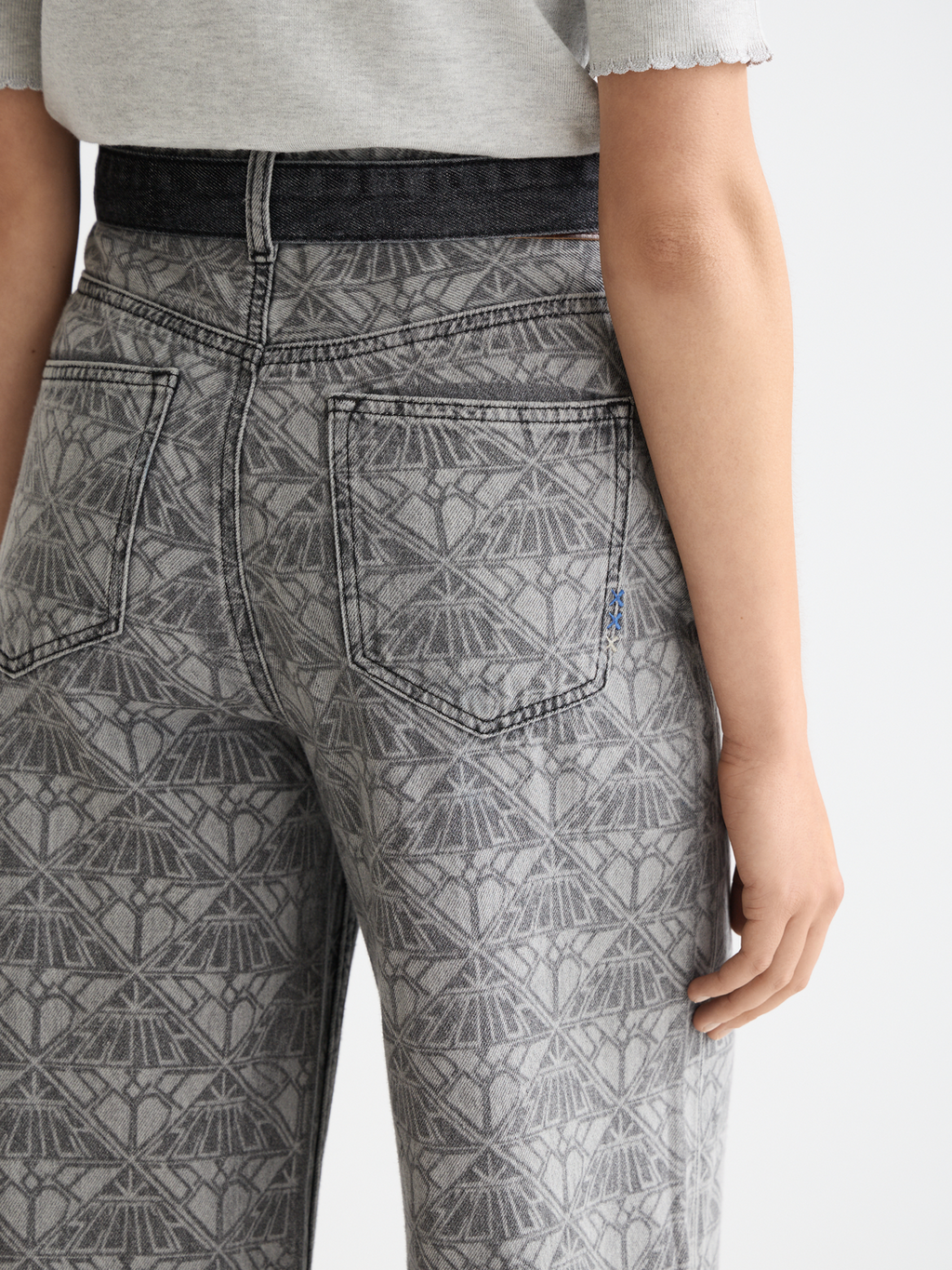 The Wave wide denim