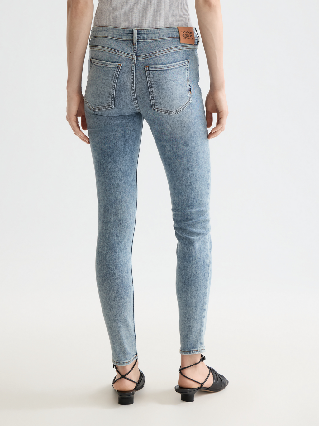 Bohemienne mid rise skinny jeans
