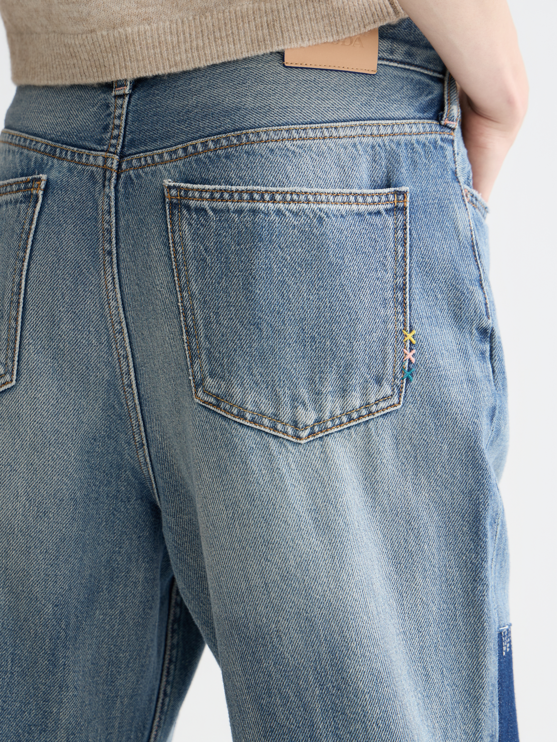 The Deep low rise loose fit