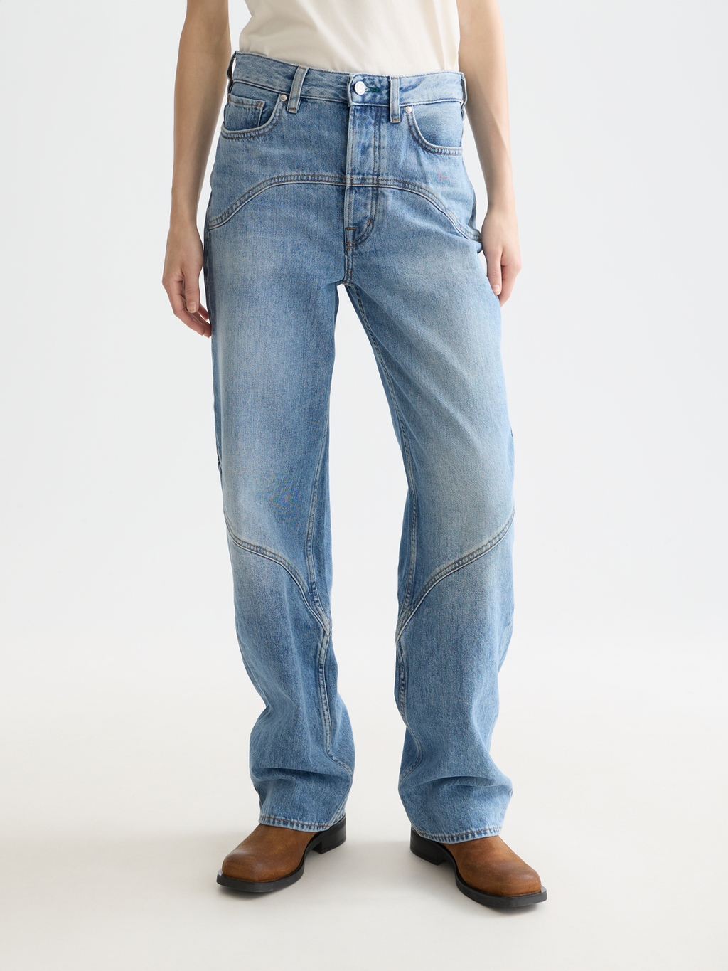 The Ripple straight denim