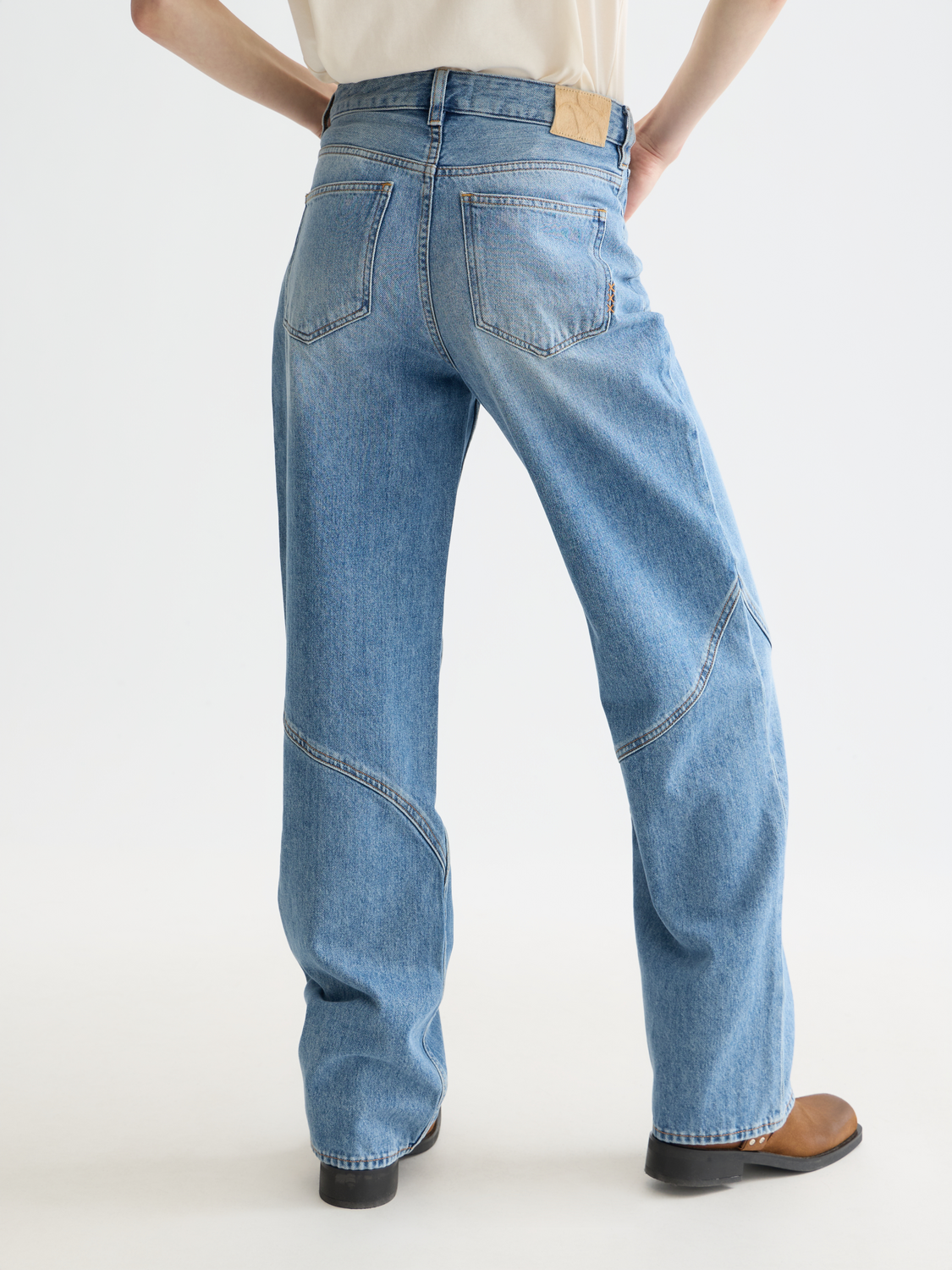 The Ripple straight denim
