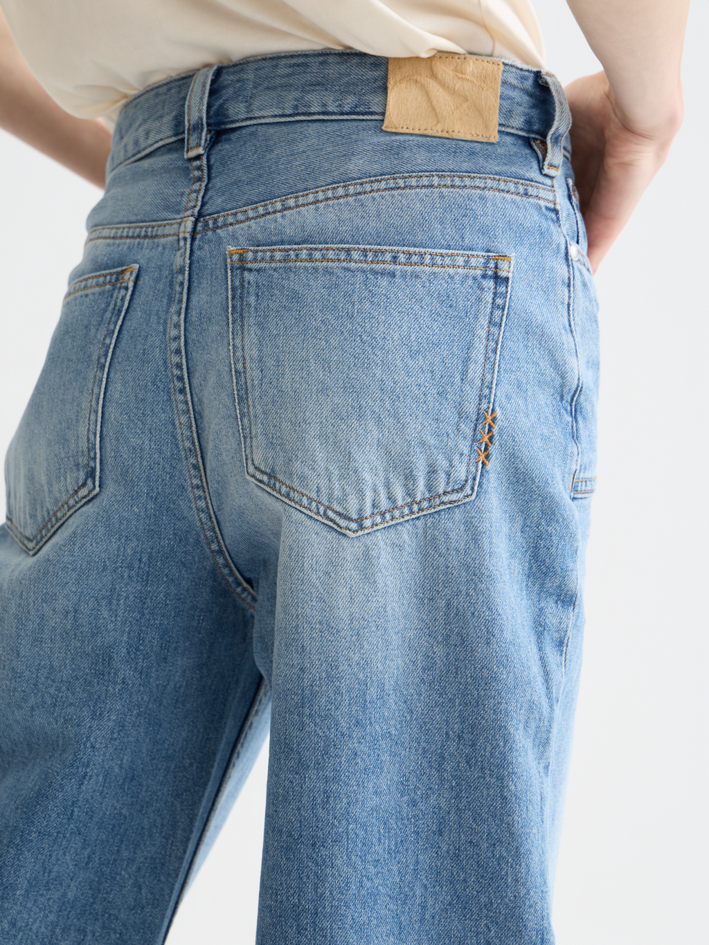 The Ripple straight denim