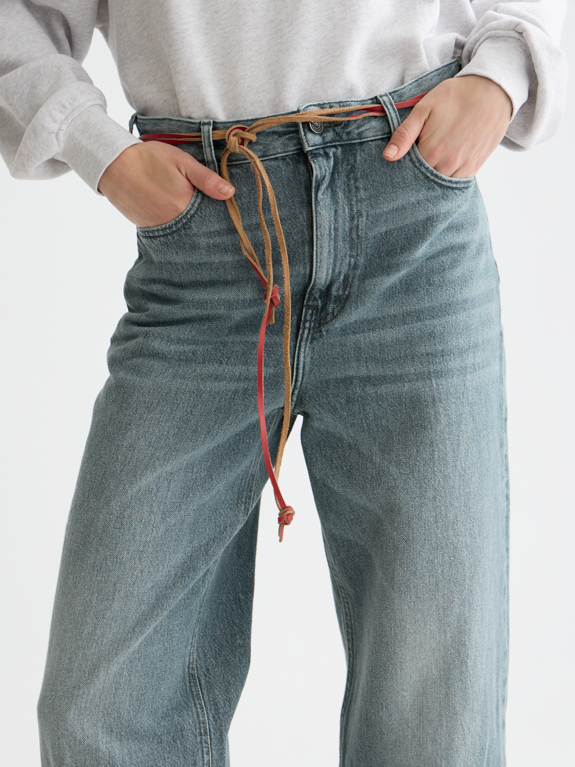 The Tide balloon denim