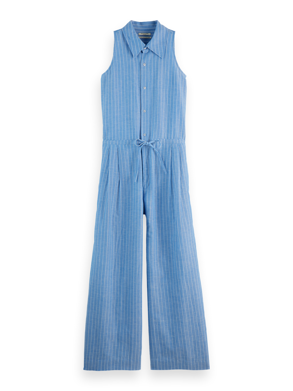 Halter Linen Jumpsuit