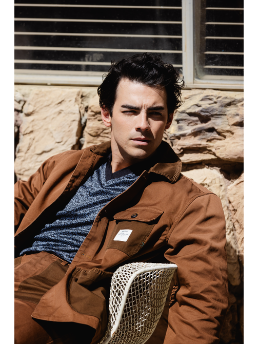 JOE JONAS X SCOTCH SODA STRAIGHT FIT TWILL CHINO