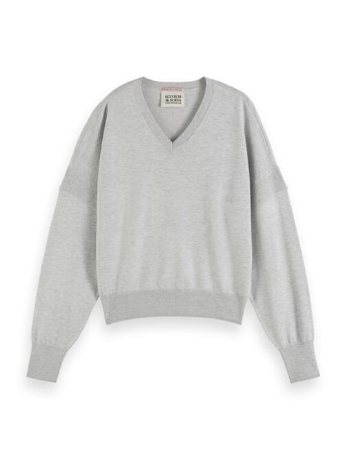 CORE V-NECK RELAXED PULLOVER