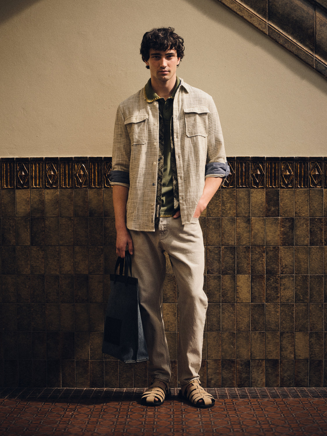 The Dean loose tapered denim