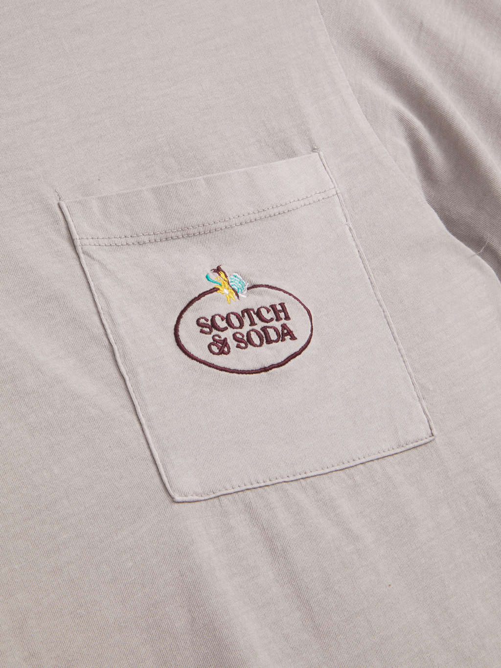 GARMENT DYED SS POCKET TEE
