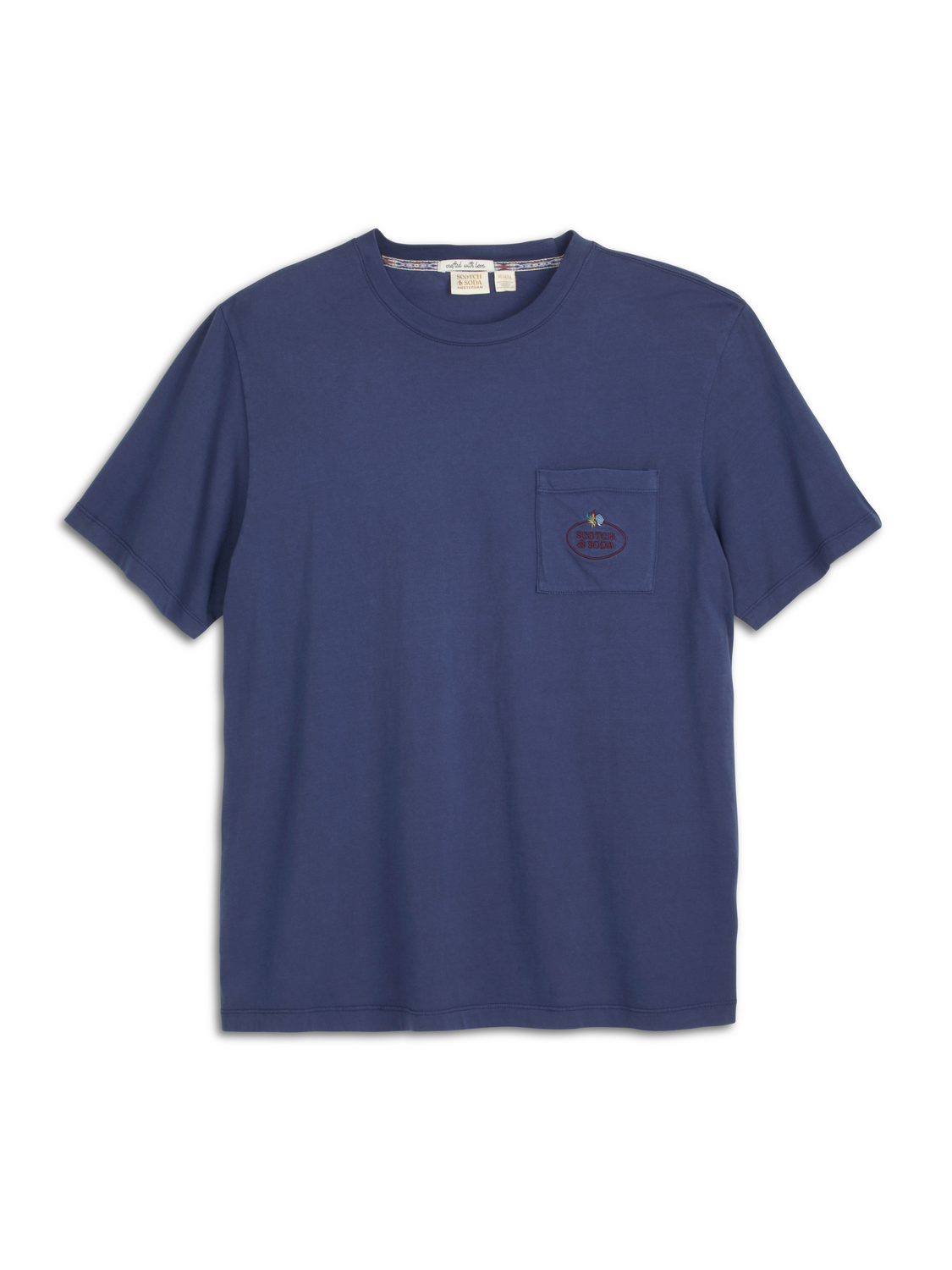 GARMENT DYED SS POCKET TEE