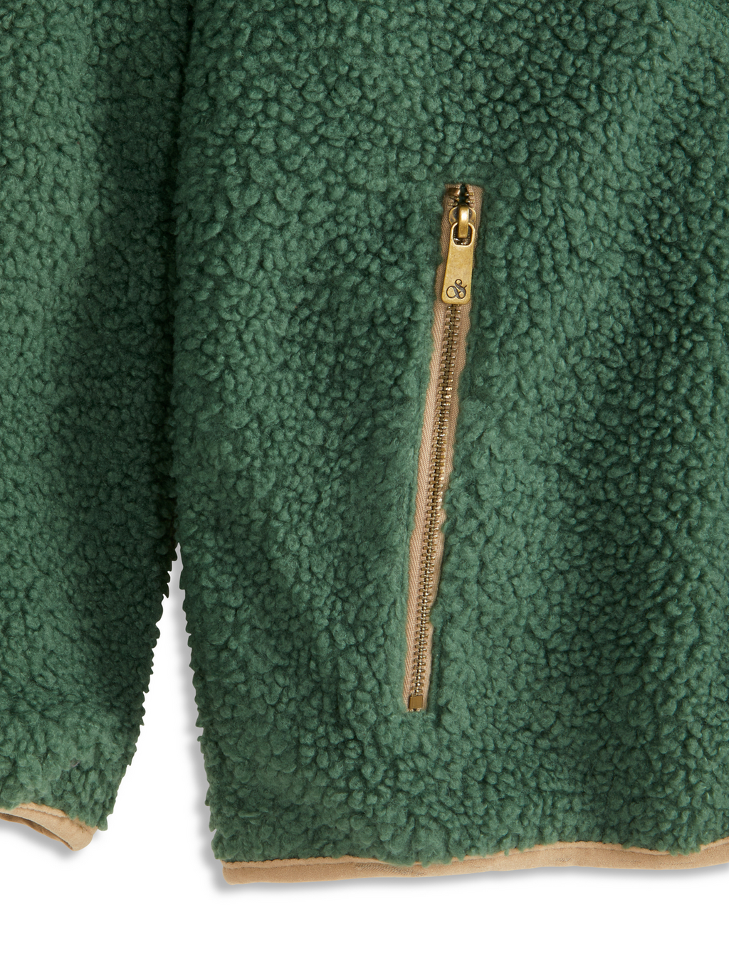 MENS ZIP UP FASHION SHERPA