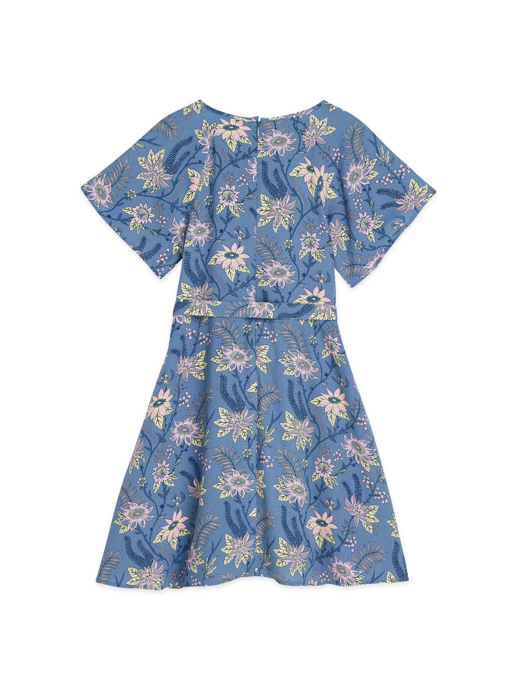 FLUTTER SLEEVE DRESS