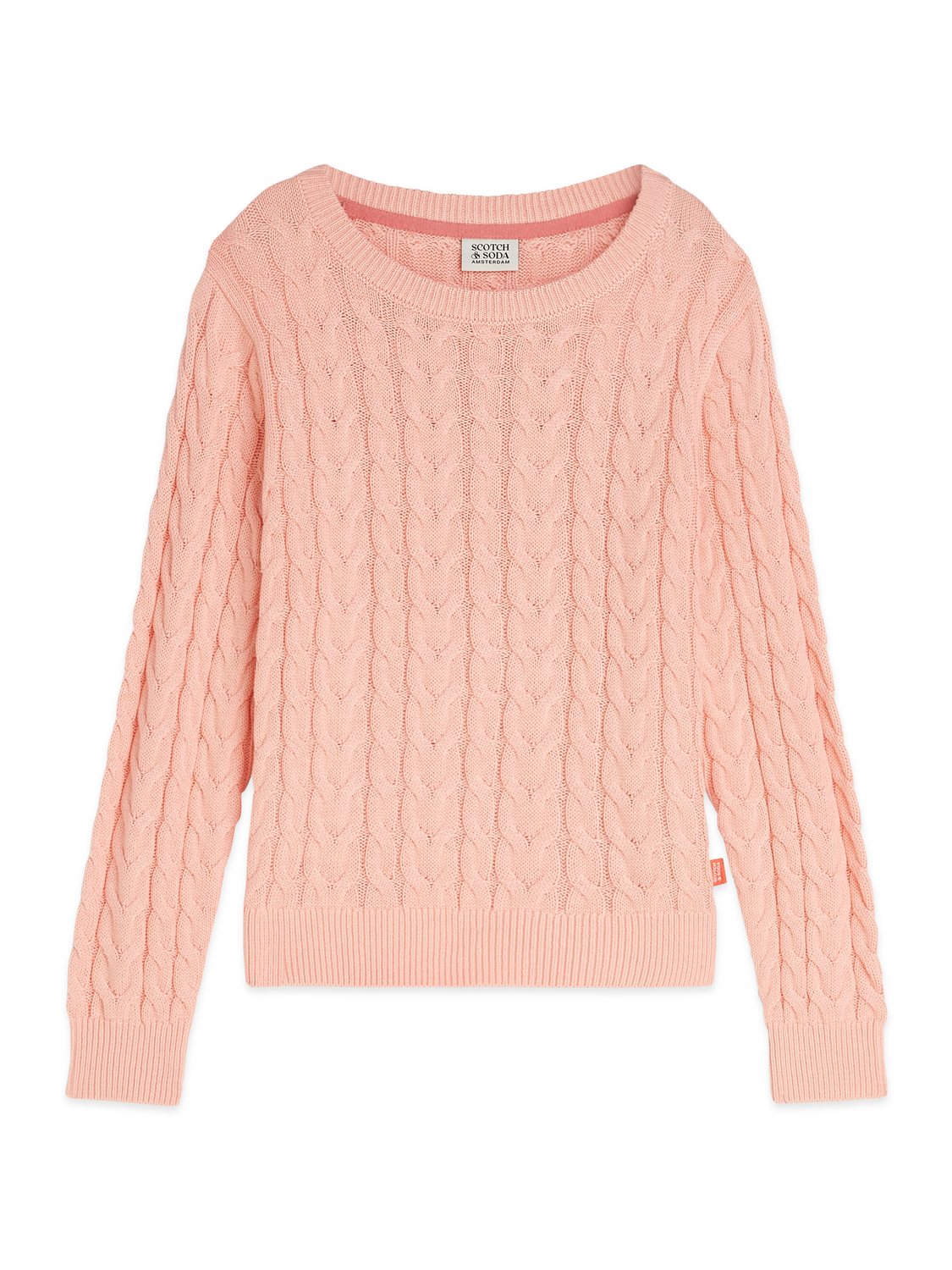 CABLE SWEATER KNIT L/S