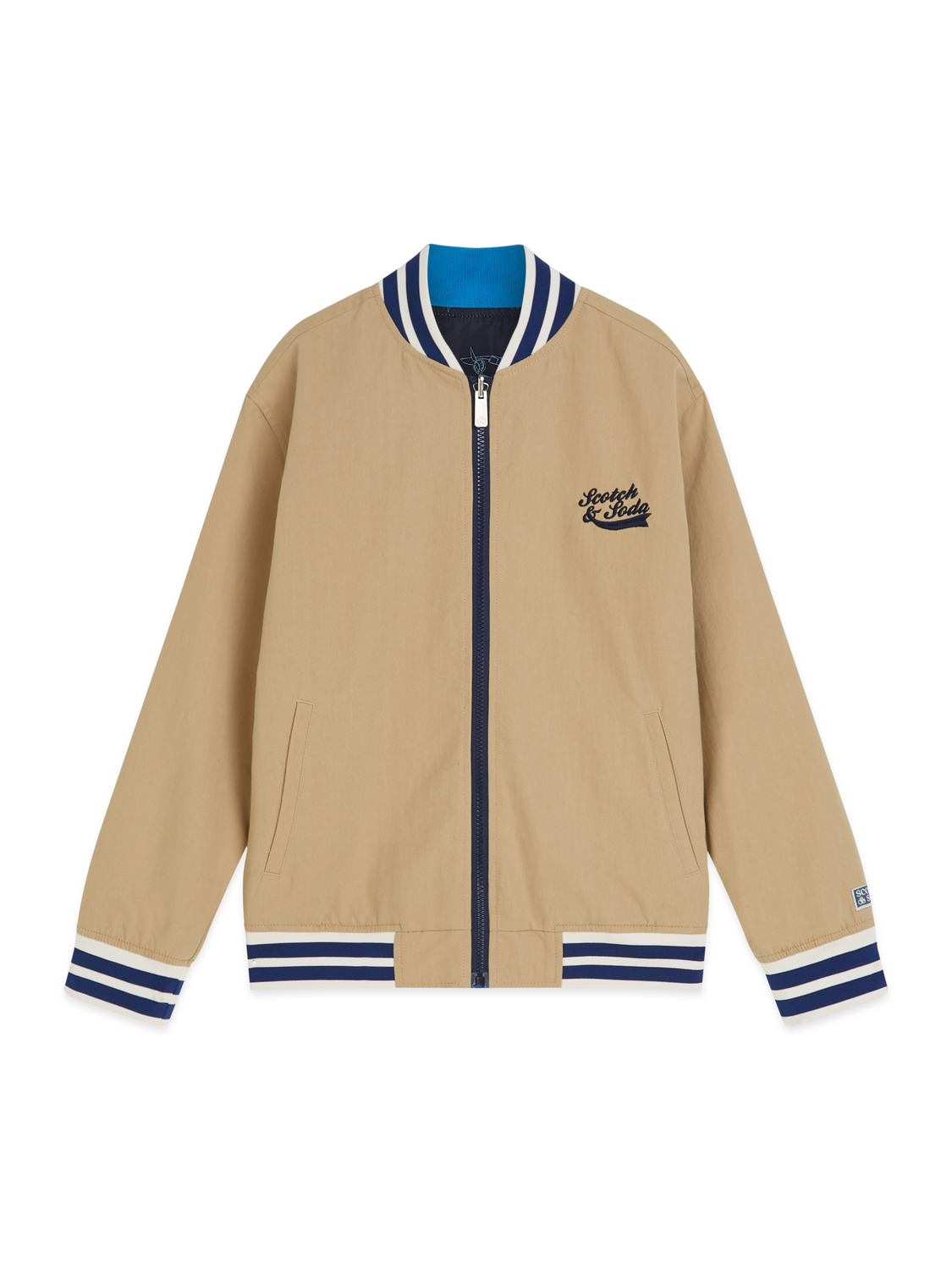 REVERSIBLE BOMBER JACKET