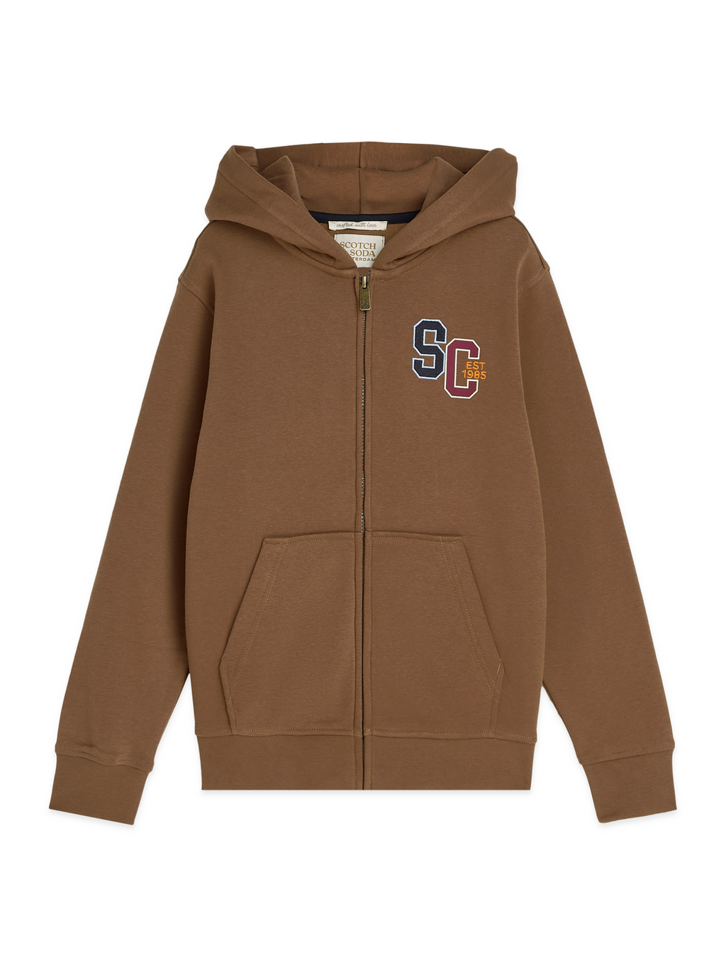ZIP UP FLEECE HOODIE