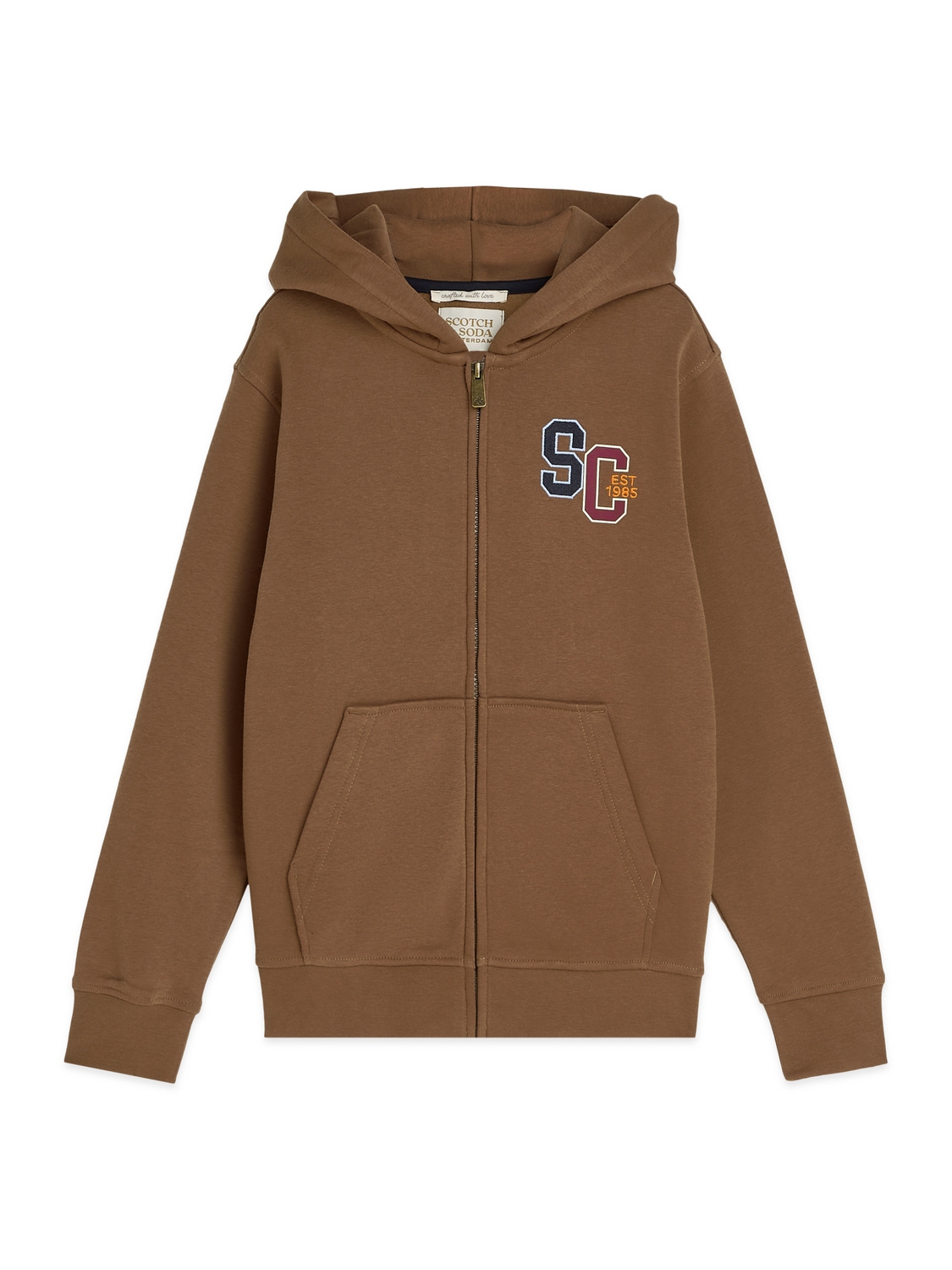 ZIP UP FLEECE HOODIE