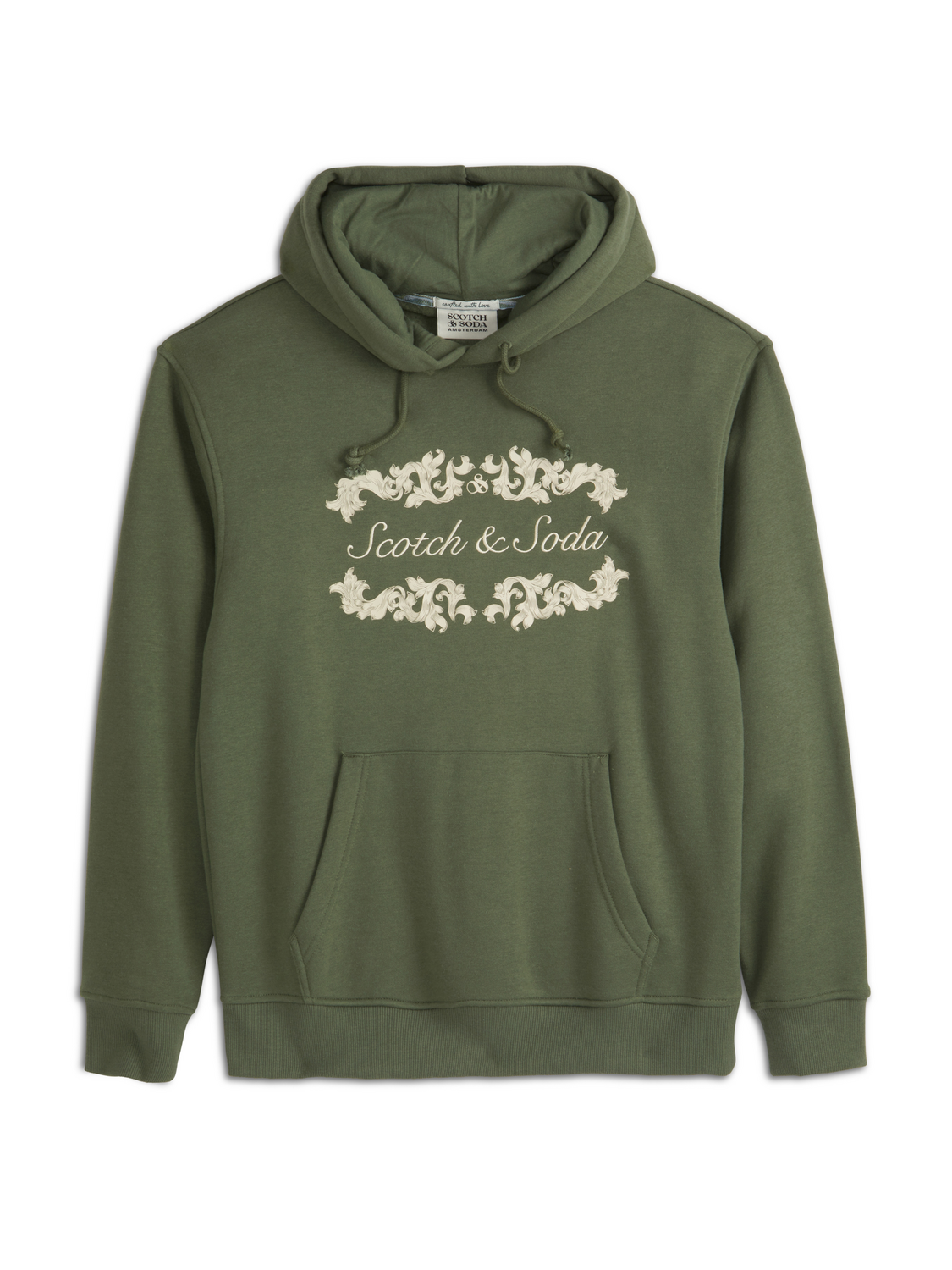 RELAXED FIT FLEECE GRAPHIC HOODIE