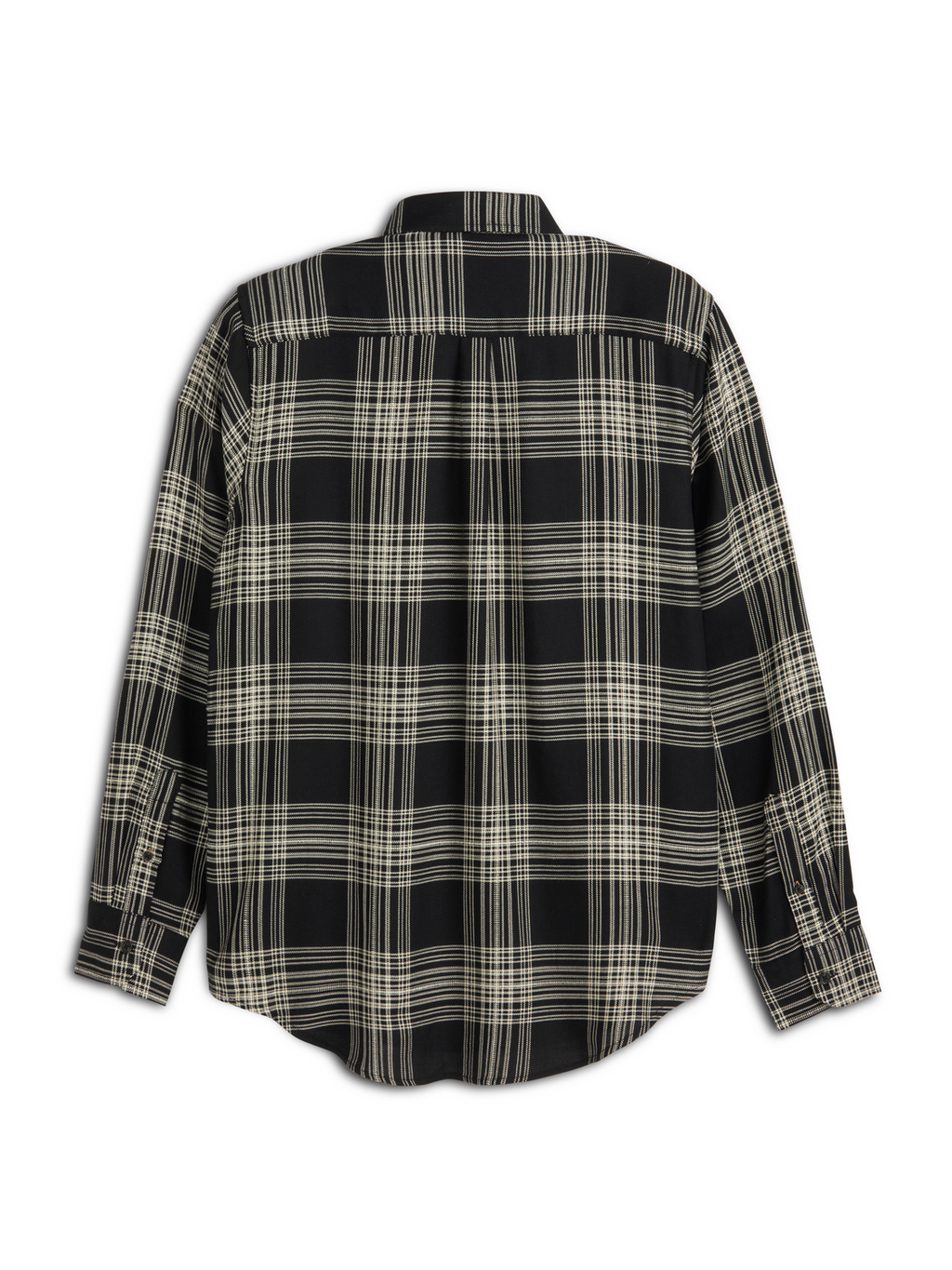 TEXTURED PLAID SHIRT