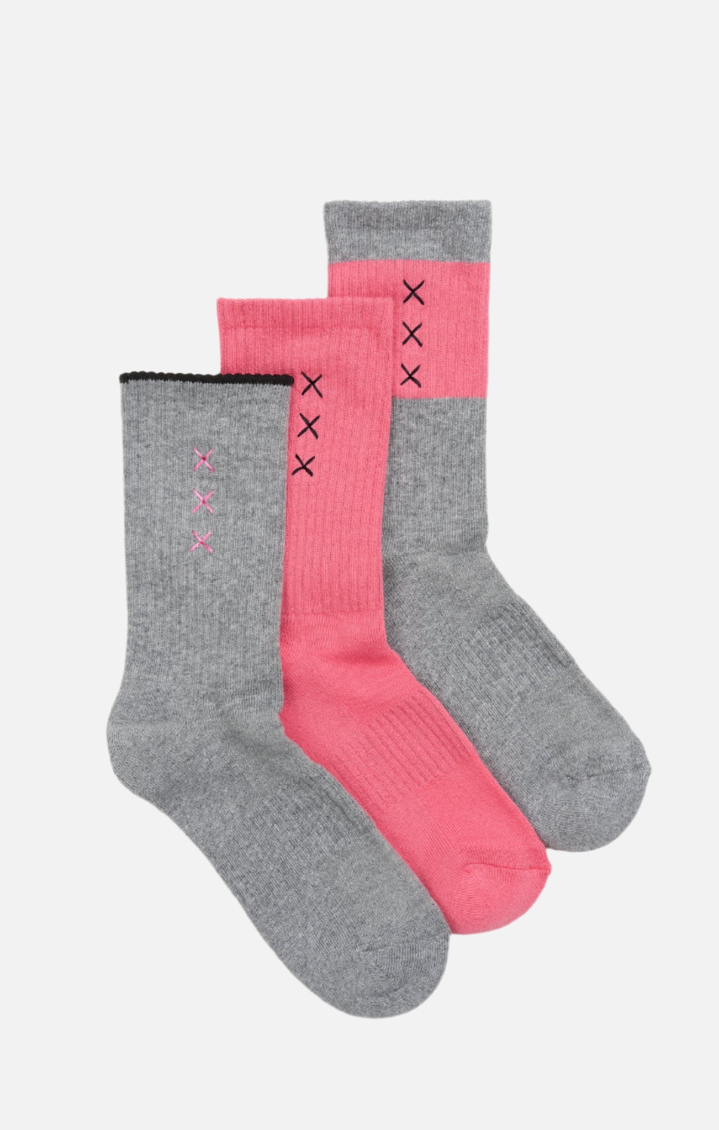 3PACK WOMENS CREW