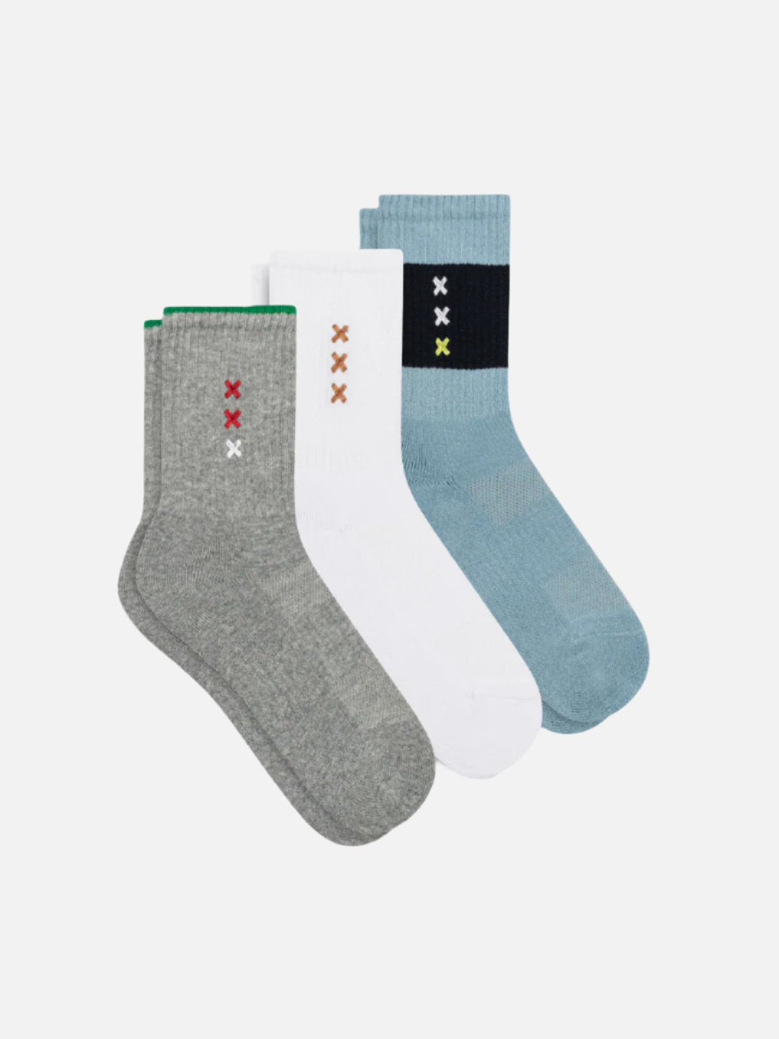 3PACK WOMENS CREW