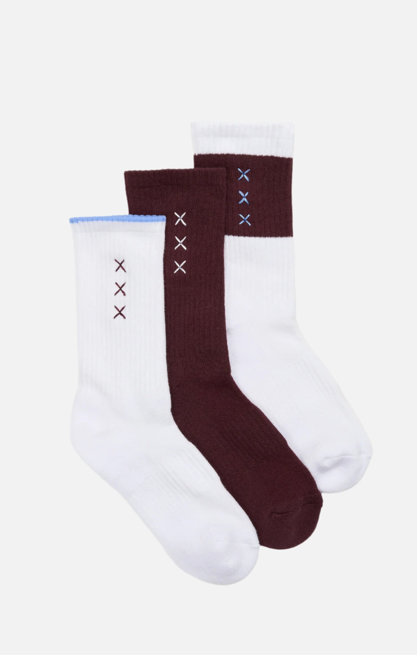 3PACK WOMENS CREW