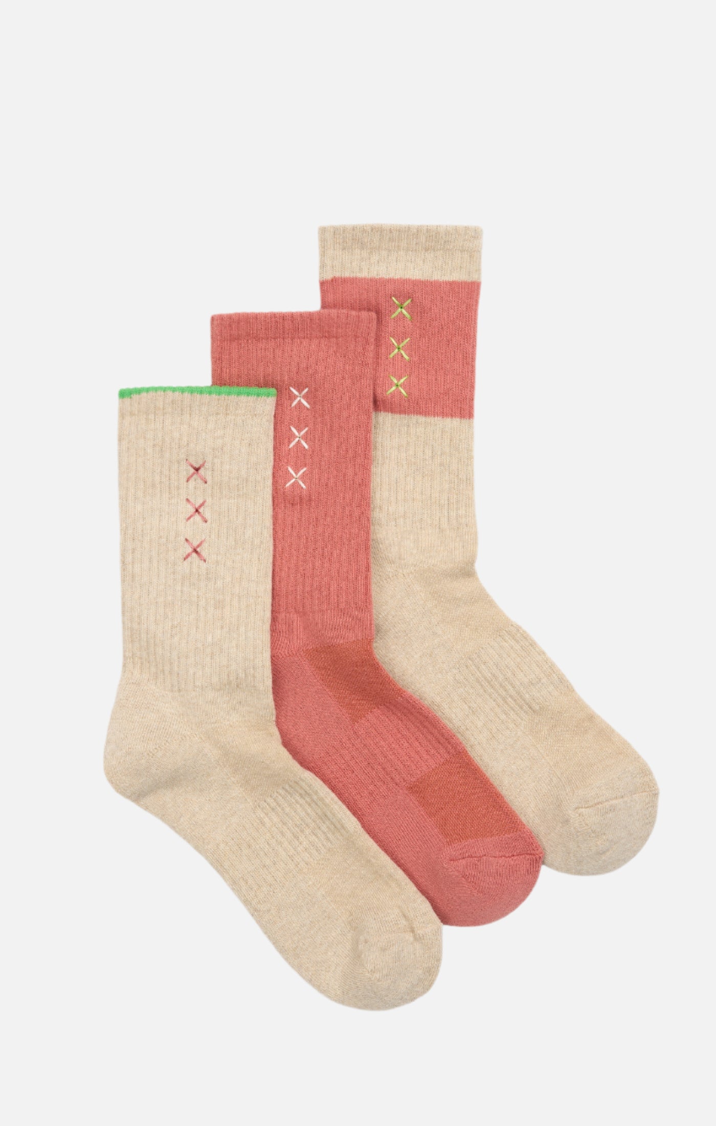 3PACK WOMENS CREW