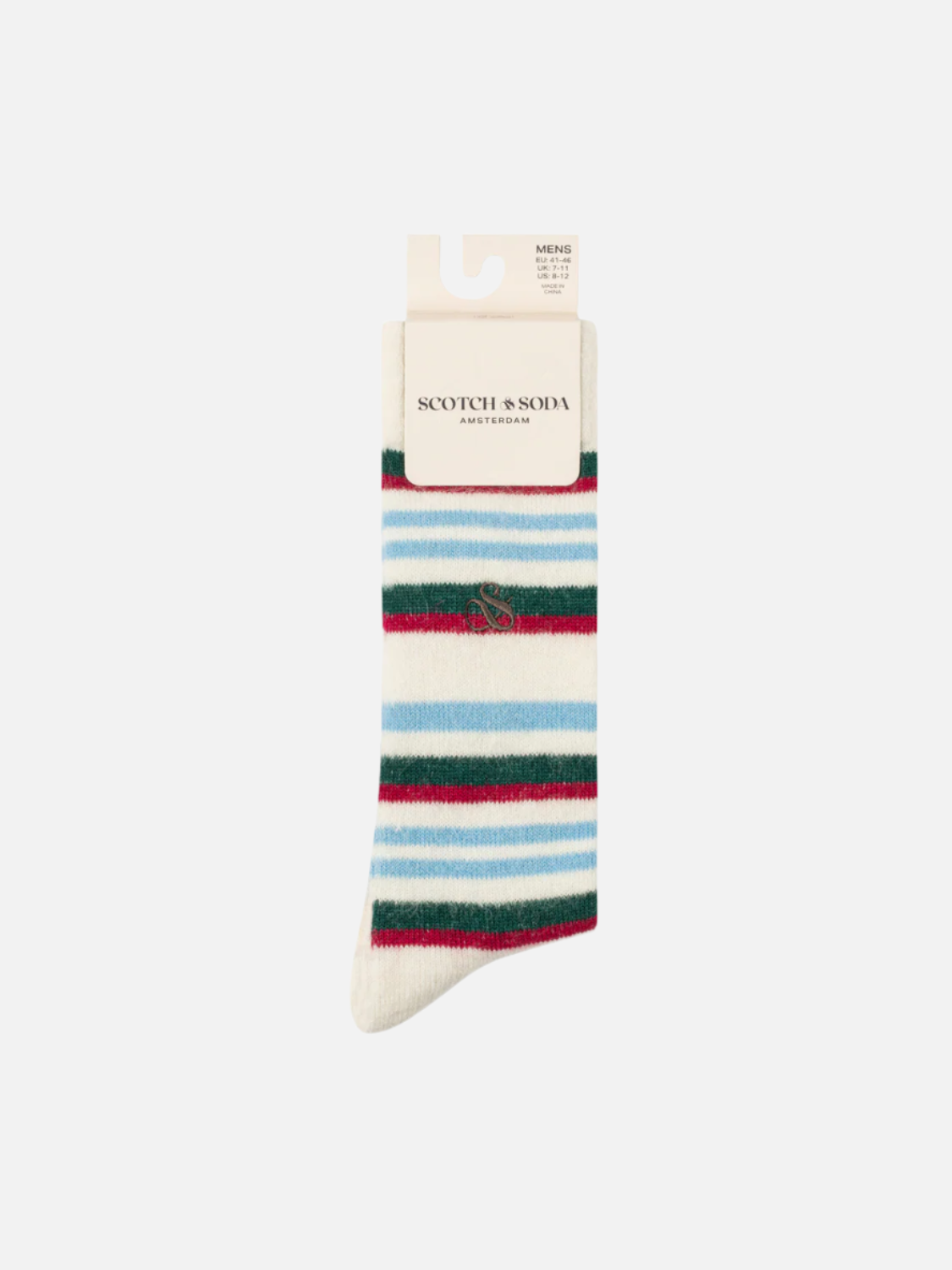 1-PACK MENS STRIPED SOCKS