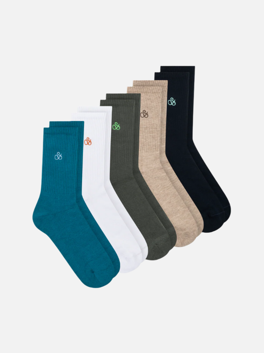 5-PACK MEN'S COTTON BLEND SOCKS
