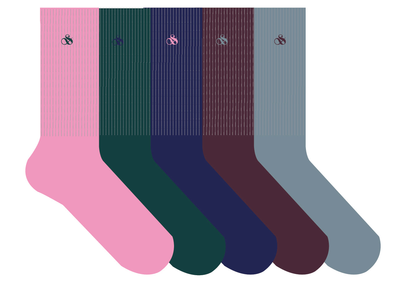 5-PACK MEN'S COTTON BLEND SOCKS