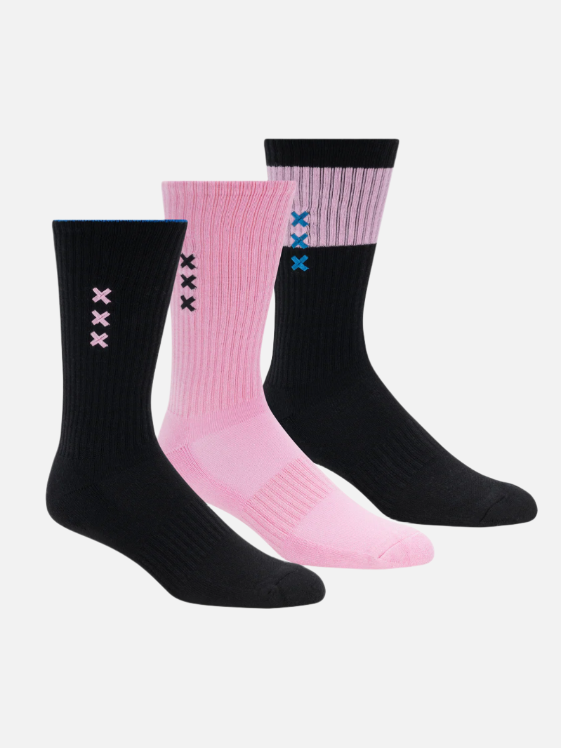 3-PACK MENS CREW