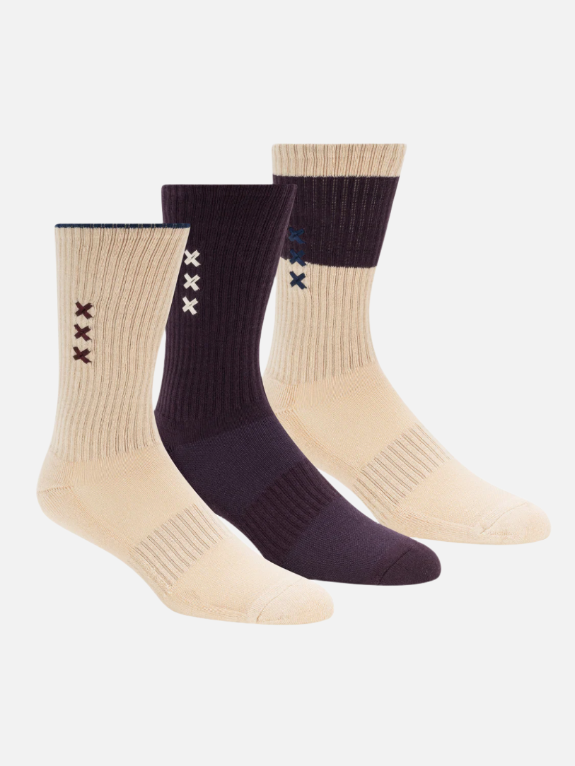 3-PACK MENS CREW