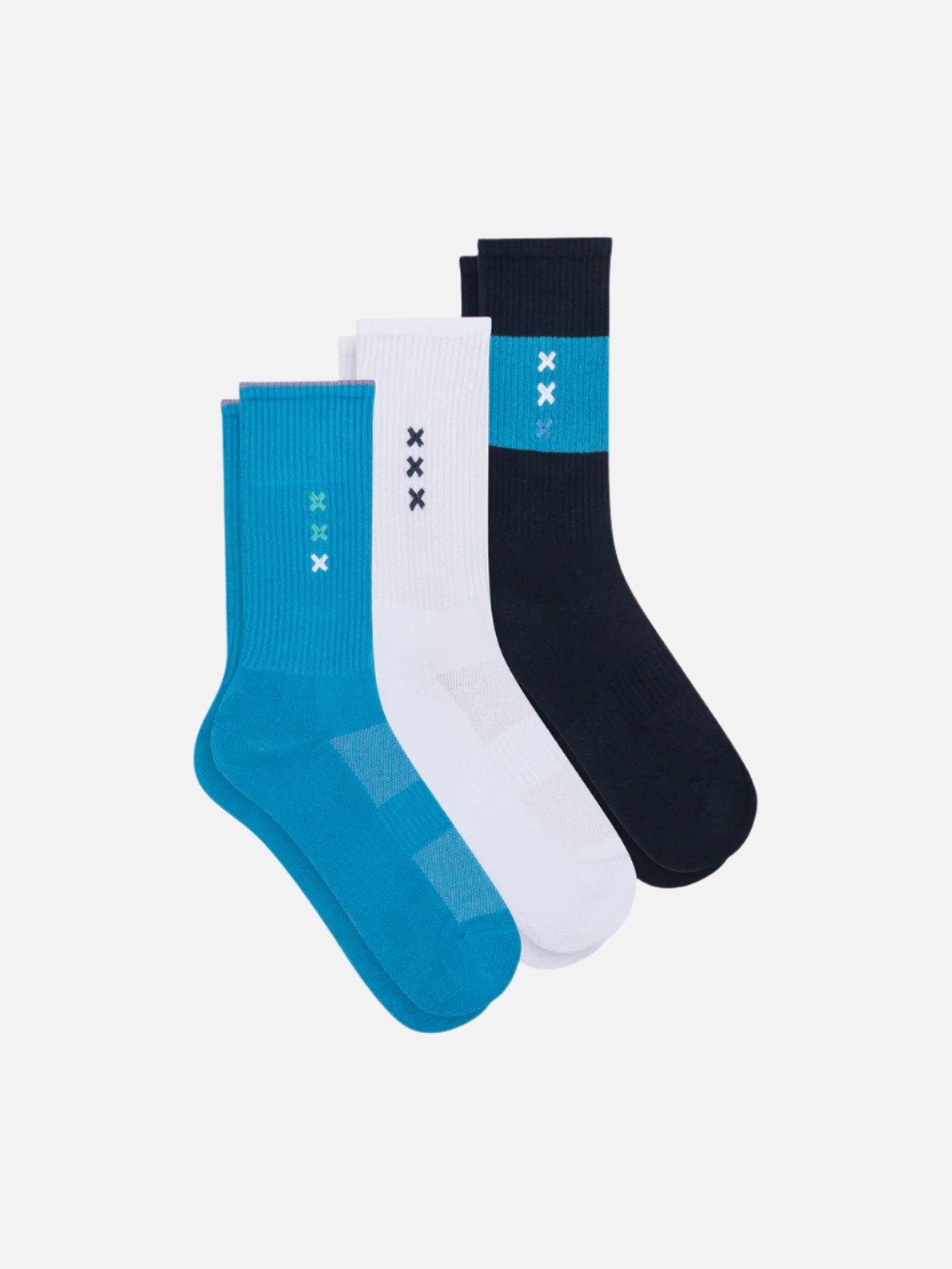3-PACK MENS CREW
