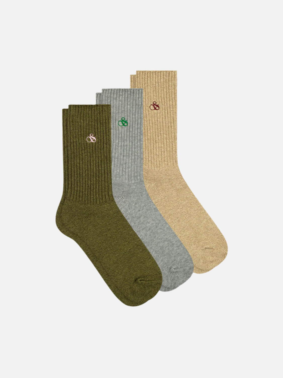 3-PACK MENS CREW