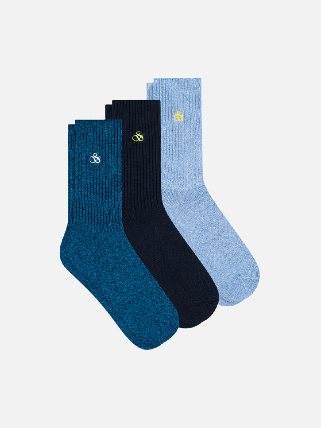 3-PACK MENS CREW