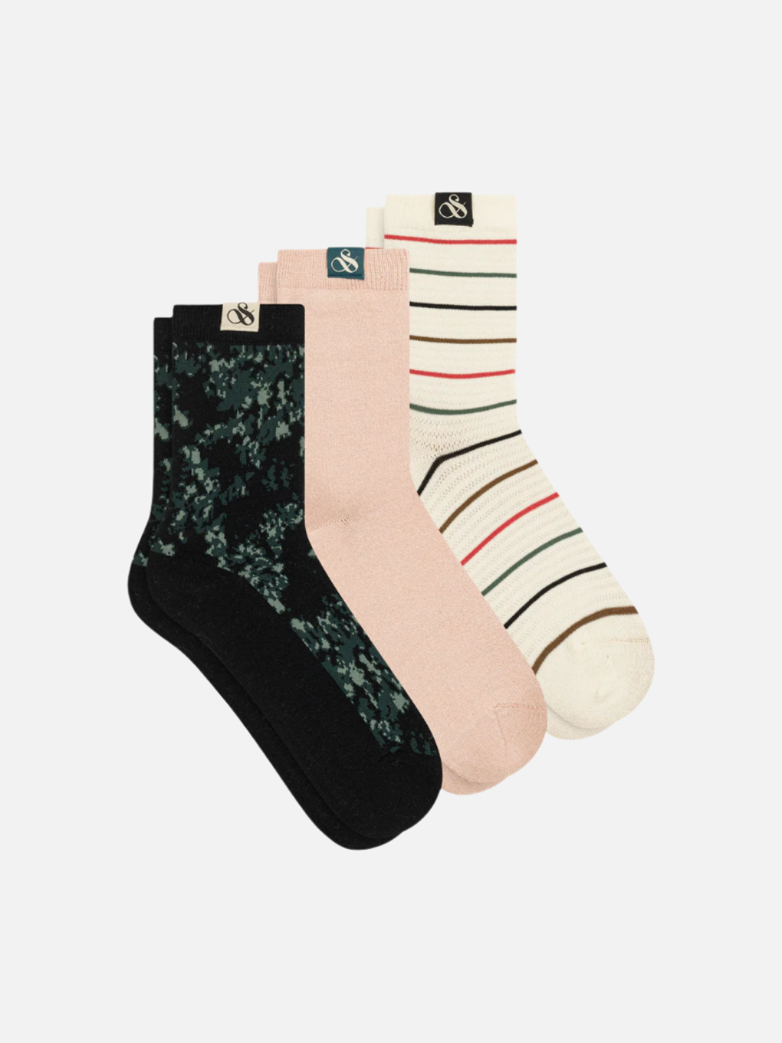 3-PACK WOMENS CREW