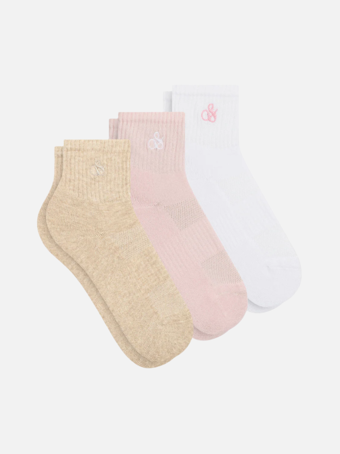 3-PACK CREW SOCKS
