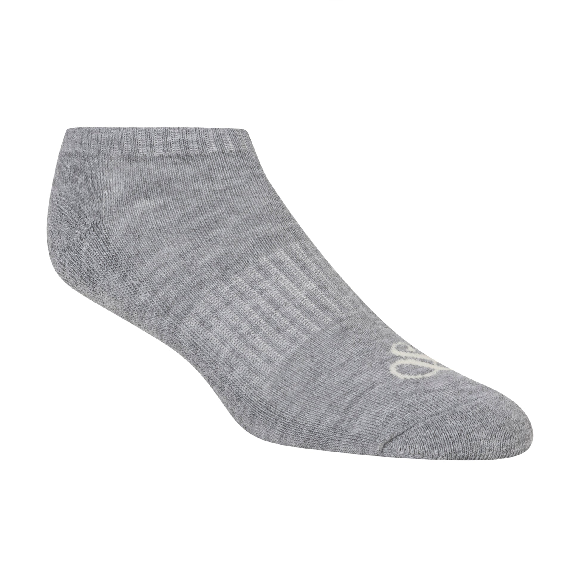 6PK WOMENS 1/2 TERRY LOW CUT