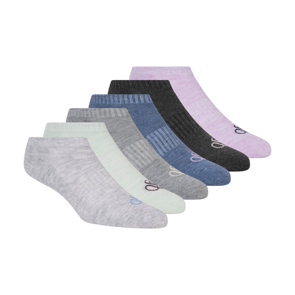 6PK WOMENS 1/2 TERRY LOW CUT