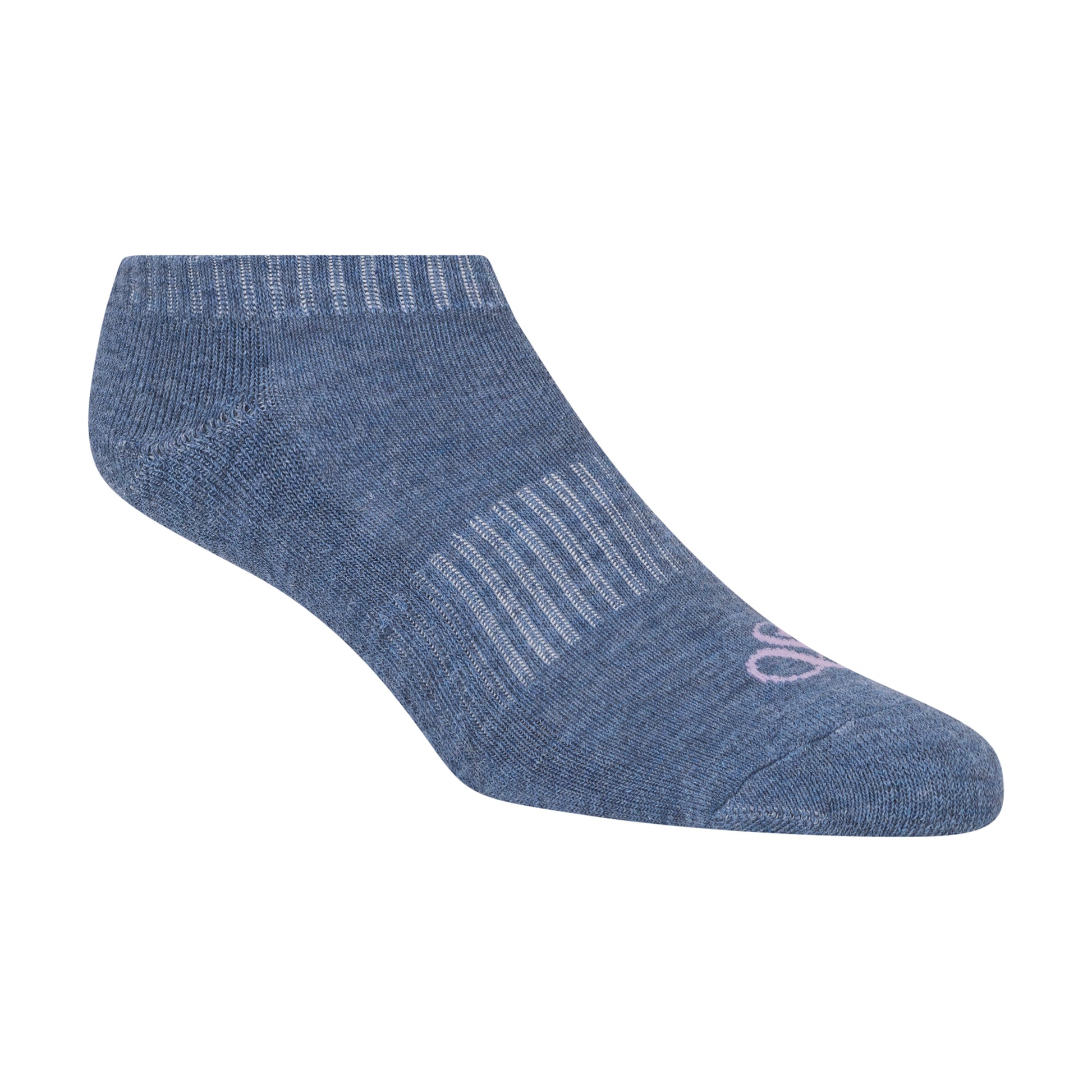 6PK WOMENS 1/2 TERRY LOW CUT
