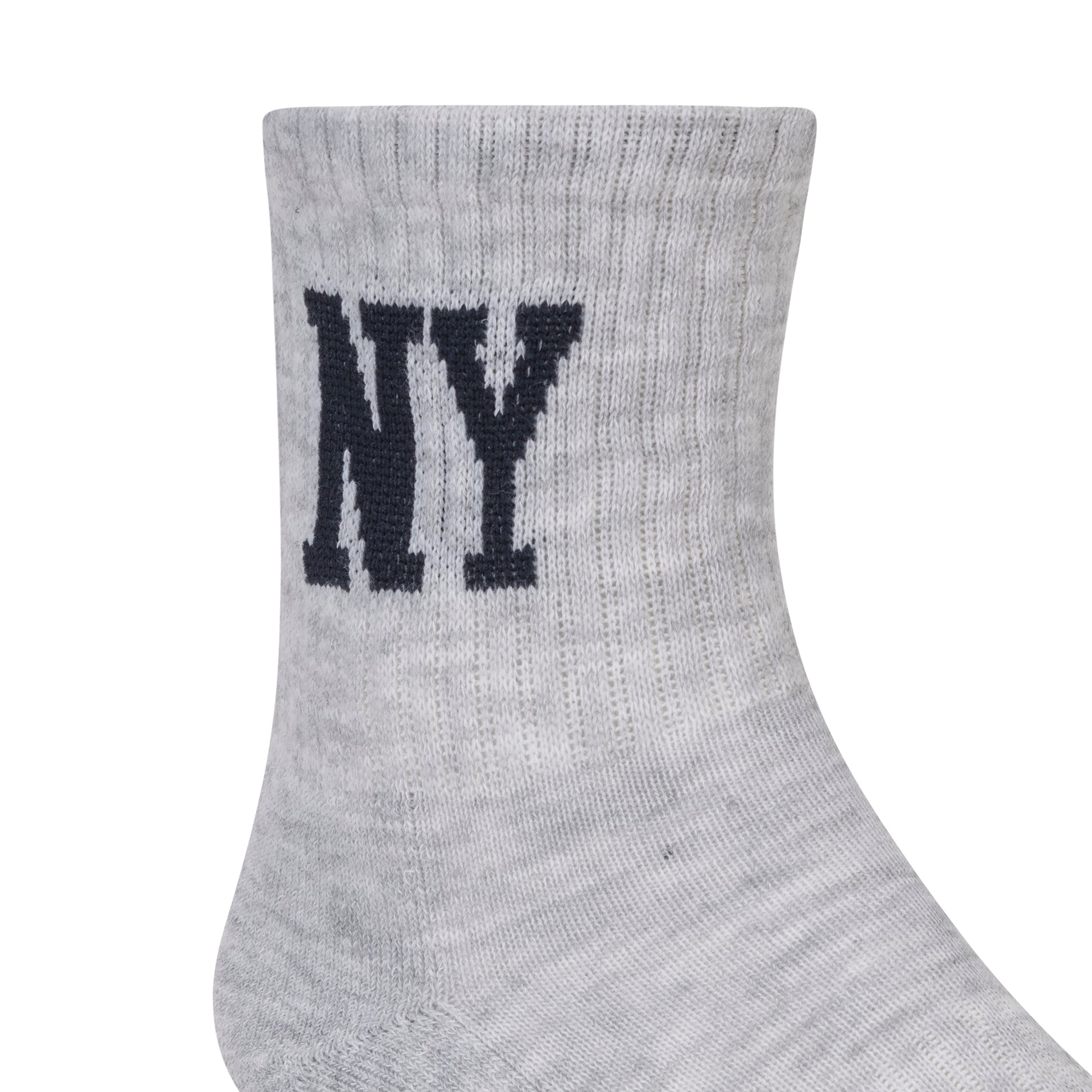 6PK WOMENS 1/2 TERRY LOW CREW