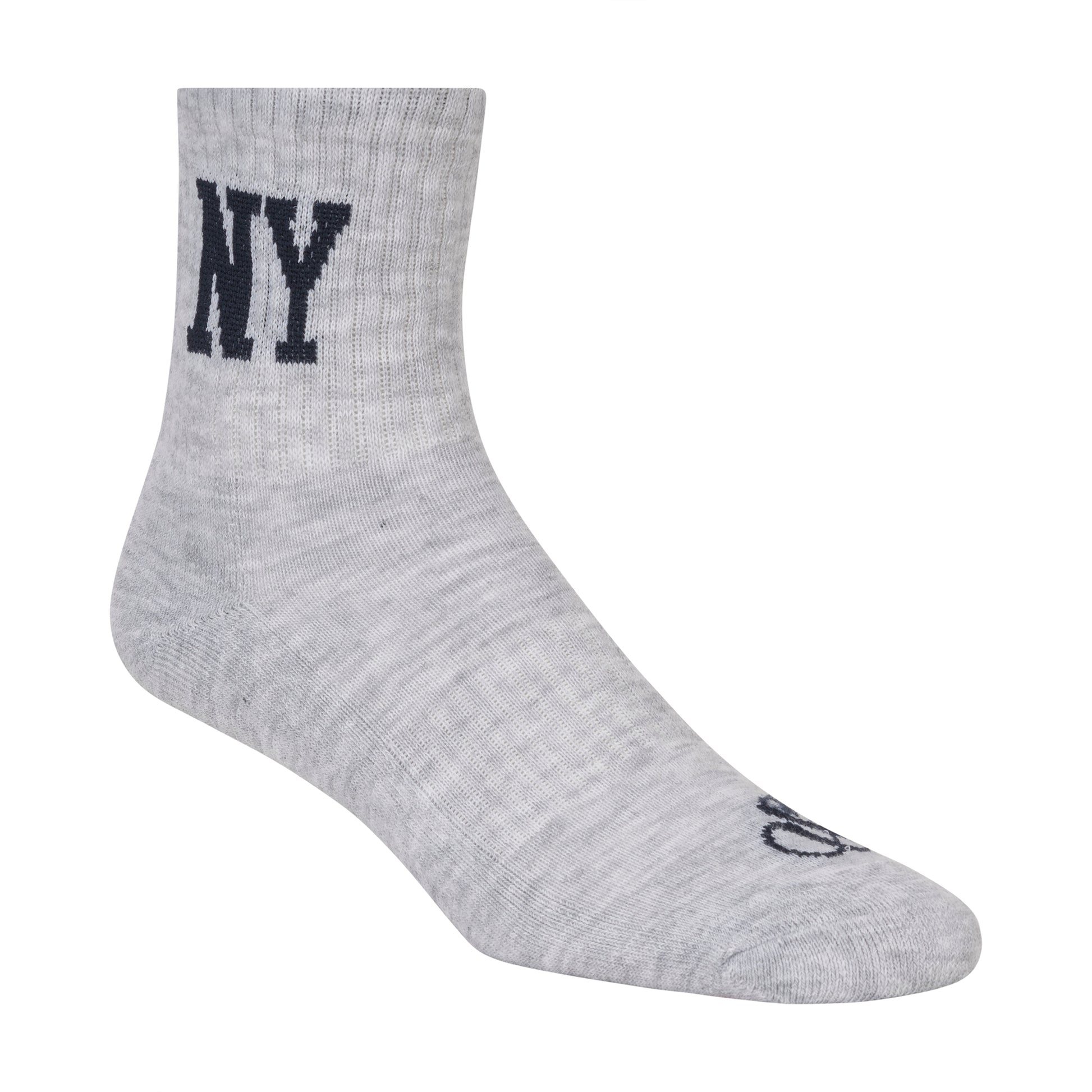 6PK WOMENS 1/2 TERRY LOW CREW
