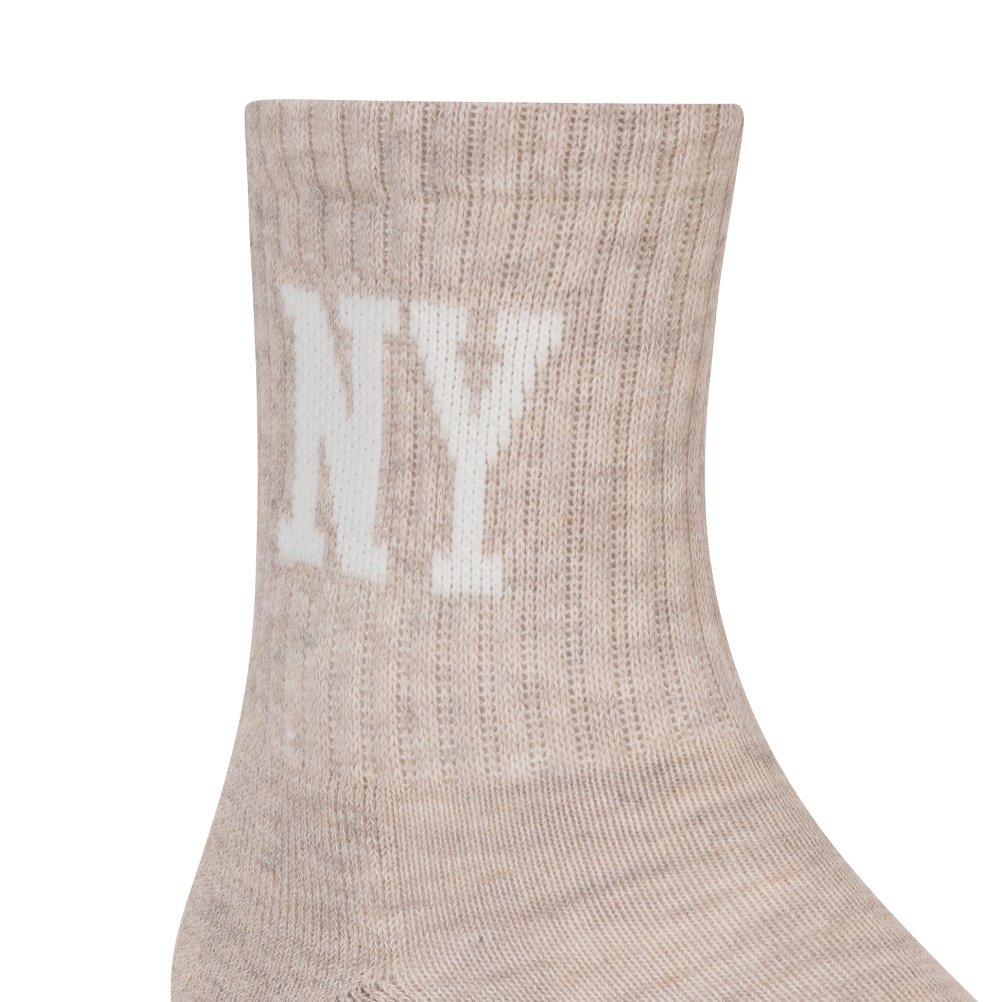 6PK WOMENS 1/2 TERRY LOW CREW